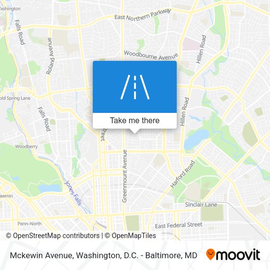 Mckewin Avenue map
