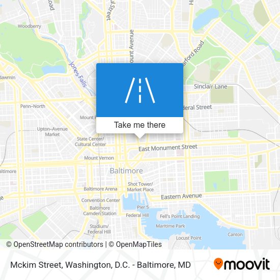 Mckim Street map