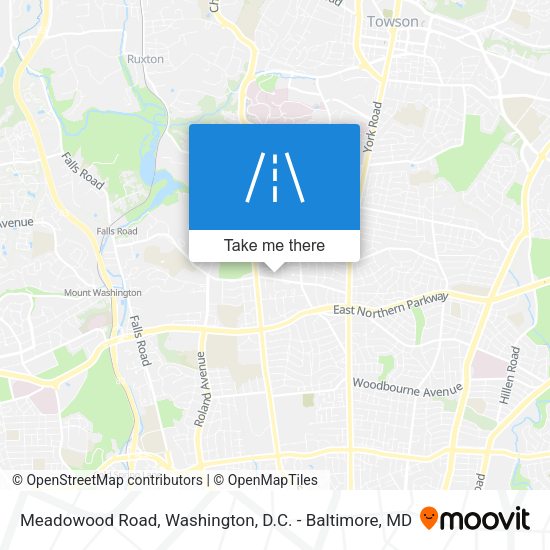Meadowood Road map