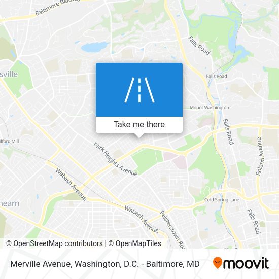 Mapa de Merville Avenue