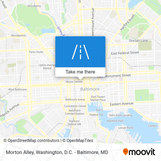 Morton Alley map