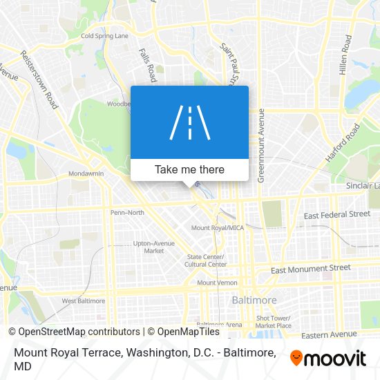 Mapa de Mount Royal Terrace