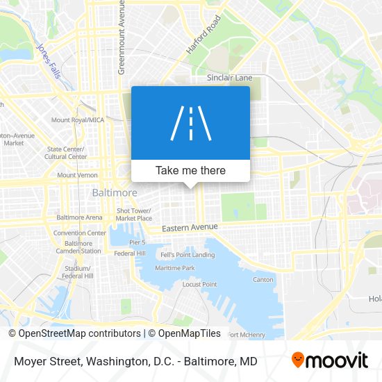 Mapa de Moyer Street