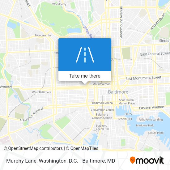 Murphy Lane map