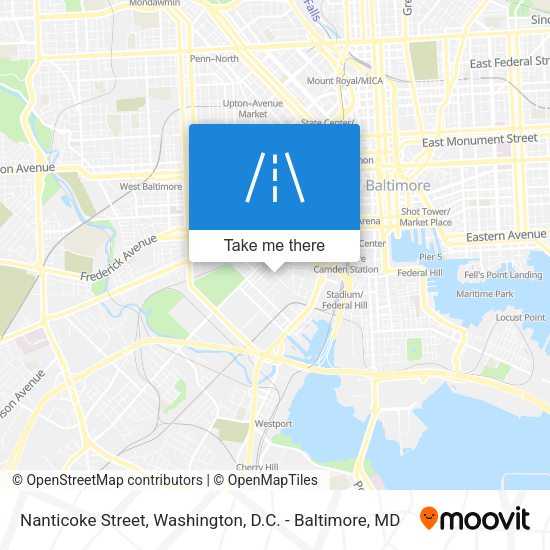 Mapa de Nanticoke Street