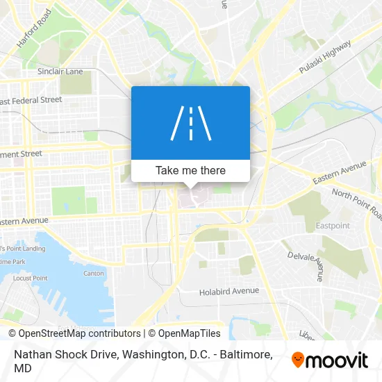 Nathan Shock Drive map