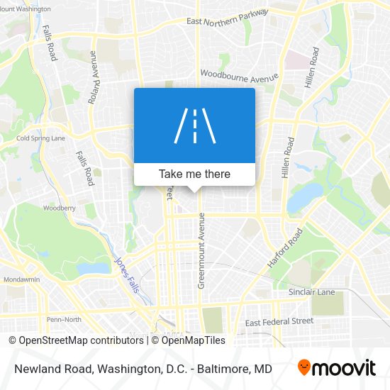 Newland Road map