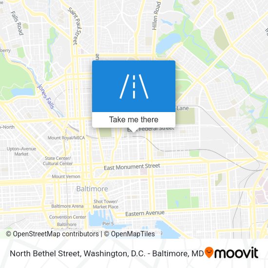 Mapa de North Bethel Street