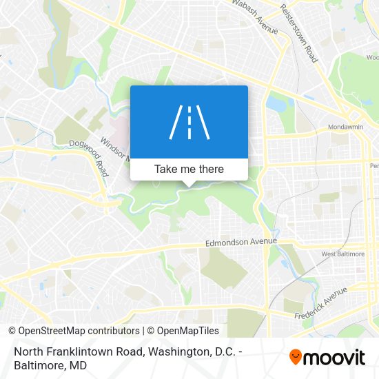 North Franklintown Road map