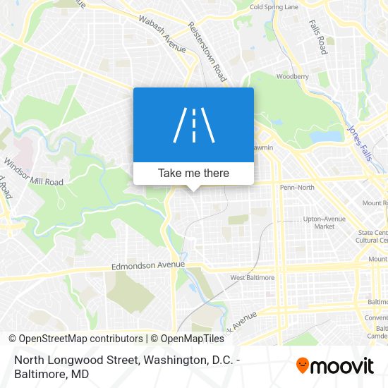North Longwood Street map