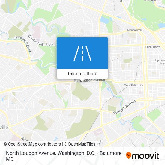 Mapa de North Loudon Avenue