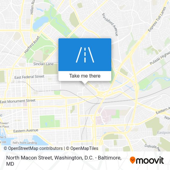 Mapa de North Macon Street