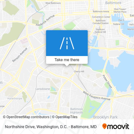 Northshire Drive map