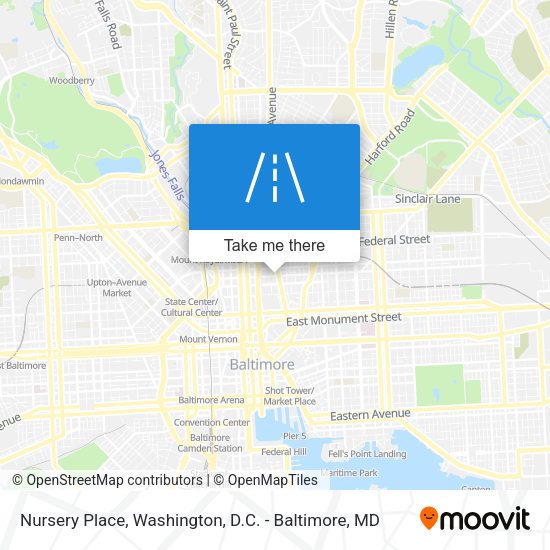 Mapa de Nursery Place