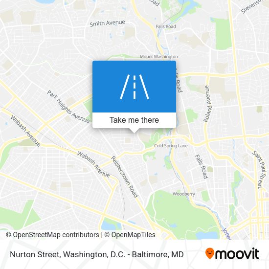 Nurton Street map