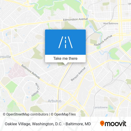 Mapa de Oaklee Village