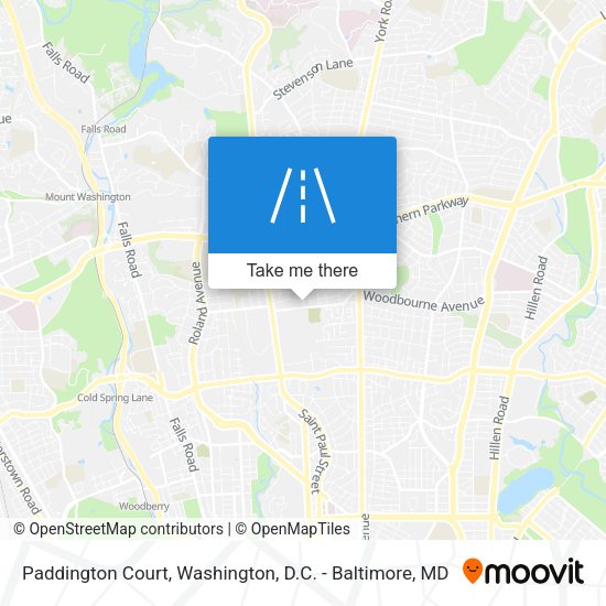 Paddington Court map