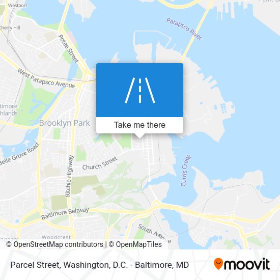 Mapa de Parcel Street