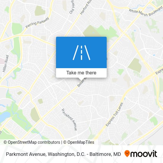 Parkmont Avenue map
