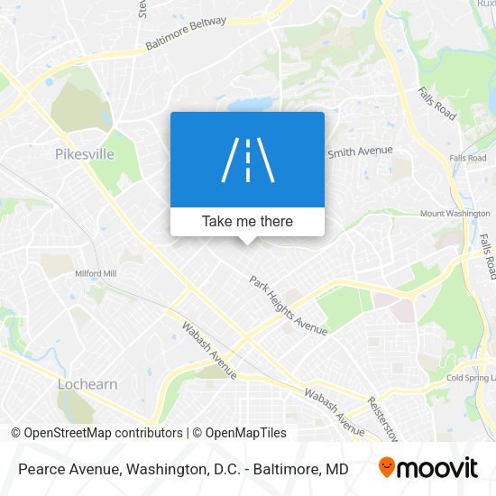 Pearce Avenue map