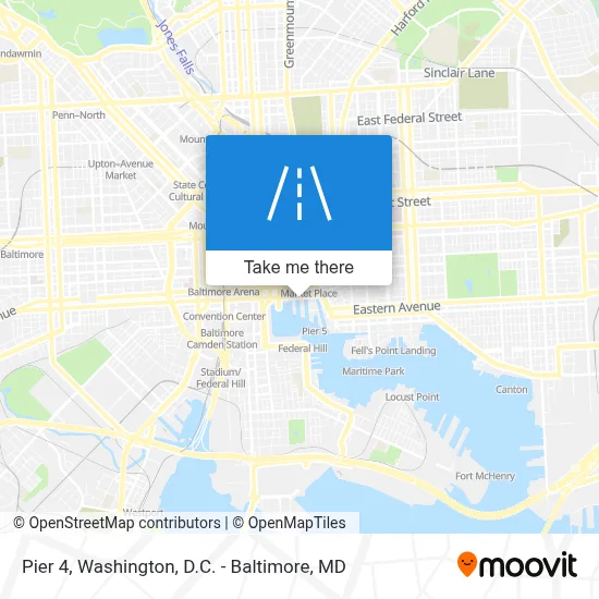 Pier 4 map