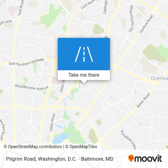Mapa de Pilgrim Road