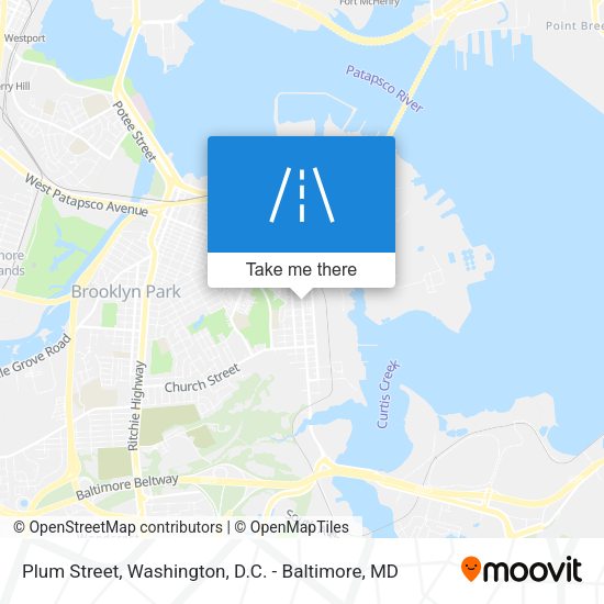 Mapa de Plum Street