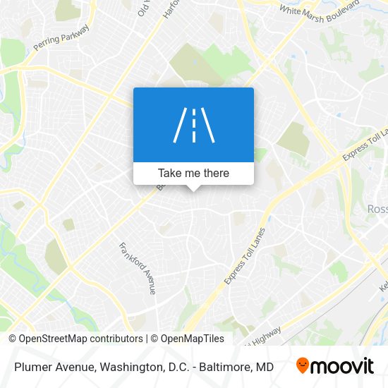 Plumer Avenue map