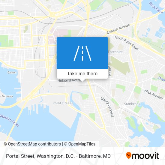 Portal Street map
