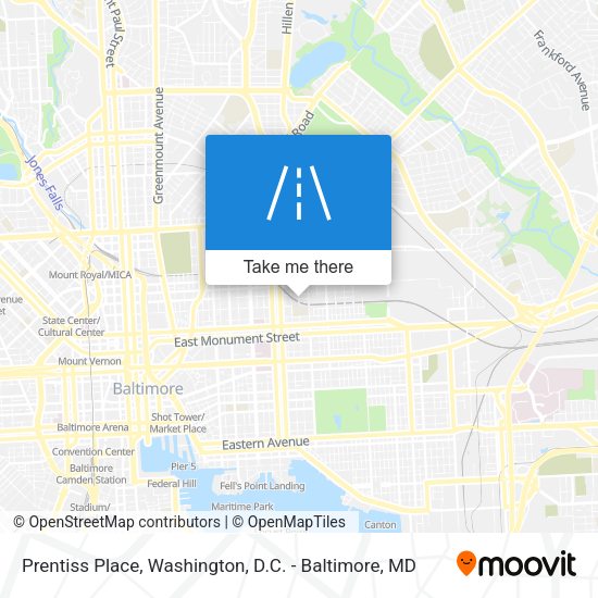 Mapa de Prentiss Place