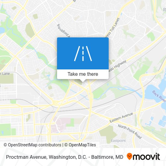 Mapa de Proctman Avenue