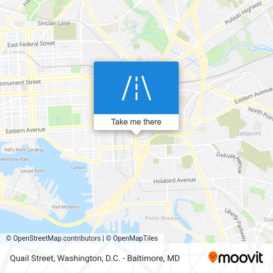 Quail Street map