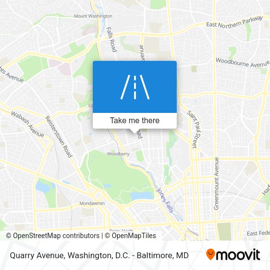 Quarry Avenue map