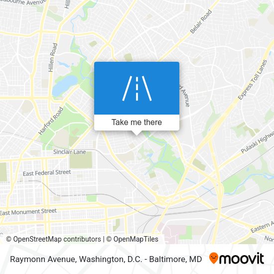 Raymonn Avenue map
