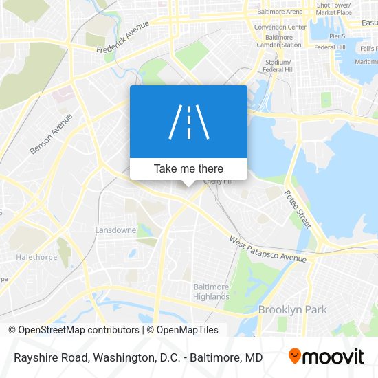 Rayshire Road map