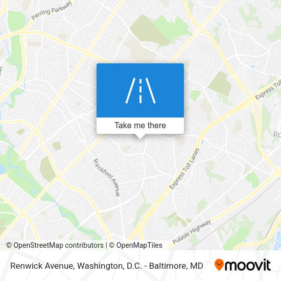 Mapa de Renwick Avenue