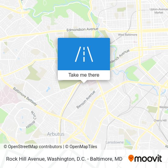 Mapa de Rock Hill Avenue