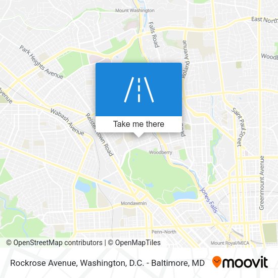 Mapa de Rockrose Avenue