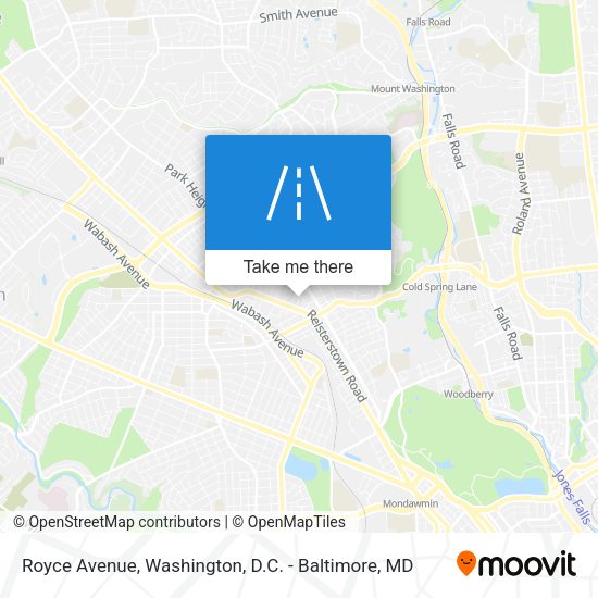 Mapa de Royce Avenue