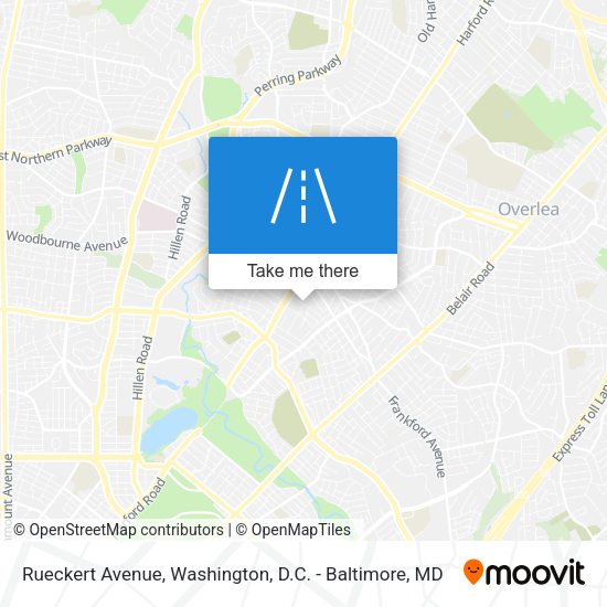 Rueckert Avenue map