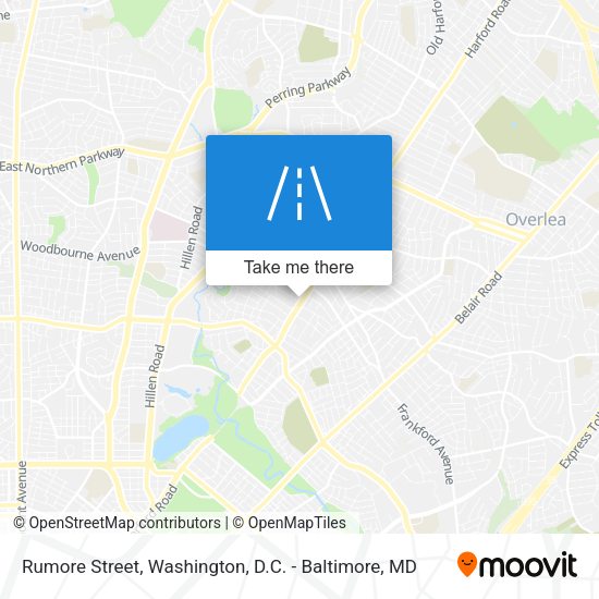 Mapa de Rumore Street