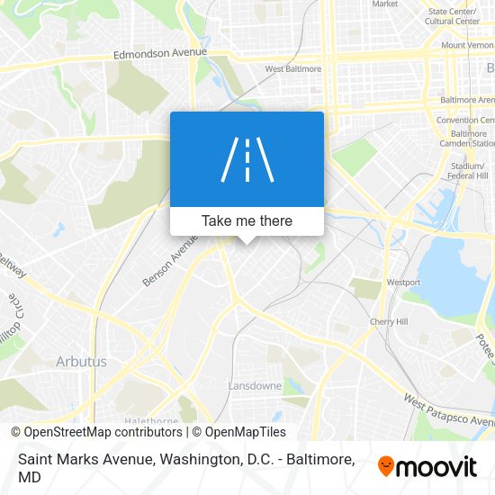 Saint Marks Avenue map