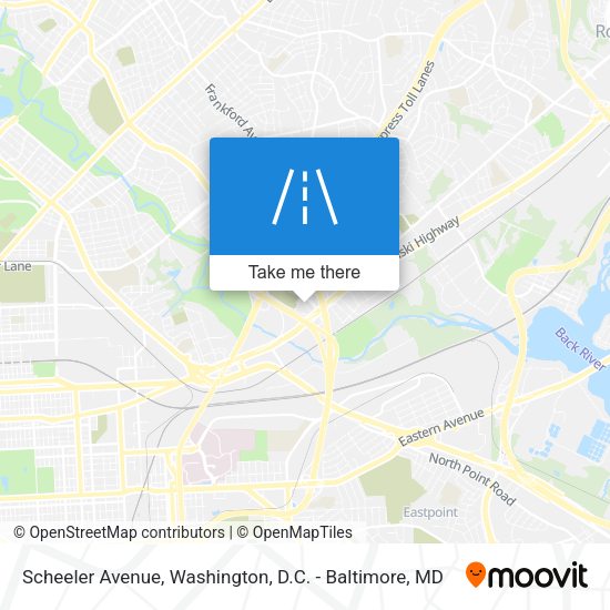 Mapa de Scheeler Avenue