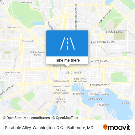 Scrabble Alley map