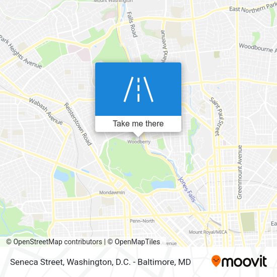 Seneca Street map