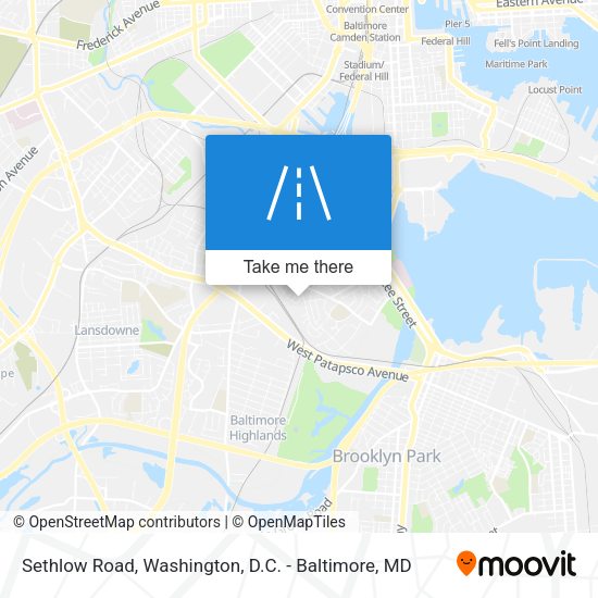 Sethlow Road map