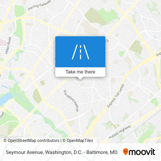 Mapa de Seymour Avenue