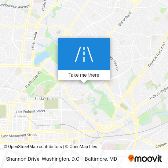 Shannon Drive map