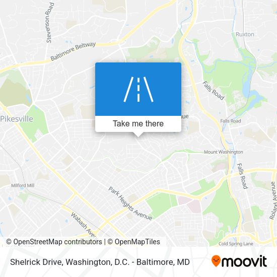 Shelrick Drive map