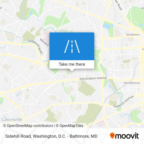 Mapa de Sidehill Road